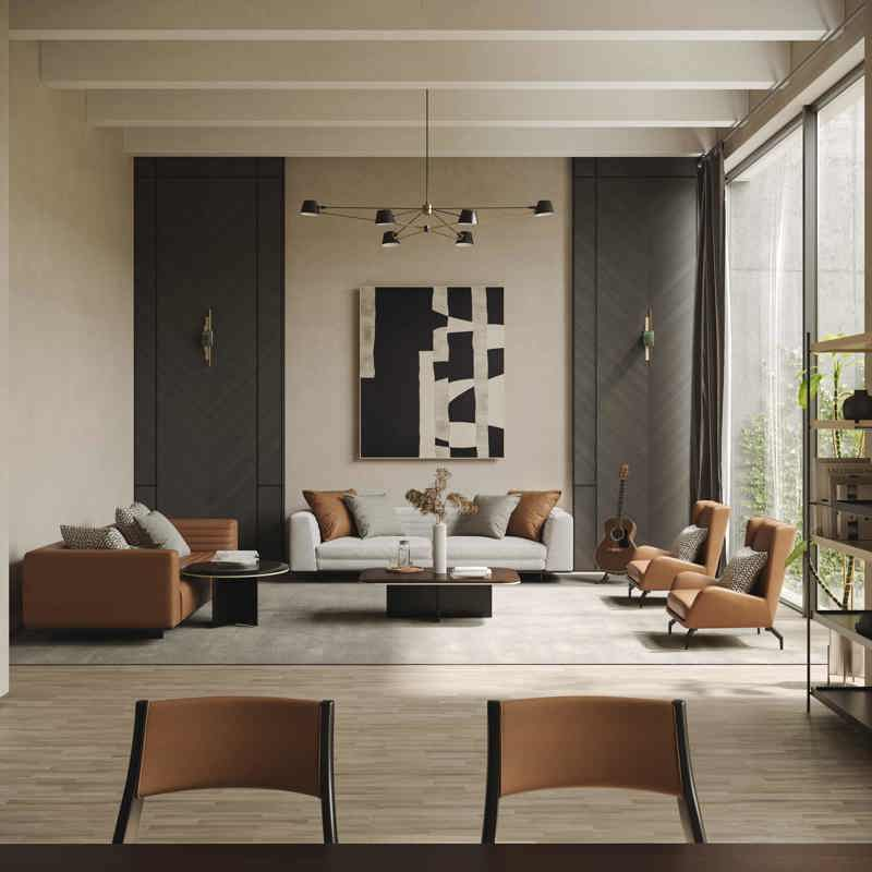 Odessa Modern Sofa Set